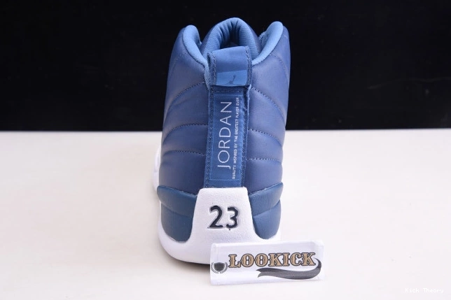 Kicktheory Stone Blue Air 130690-404 Jordan 12 Retro 0818